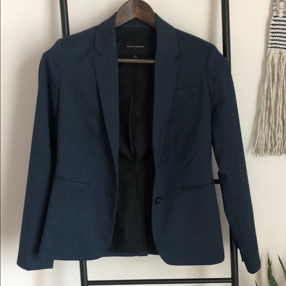 Banana Republic blue blazer